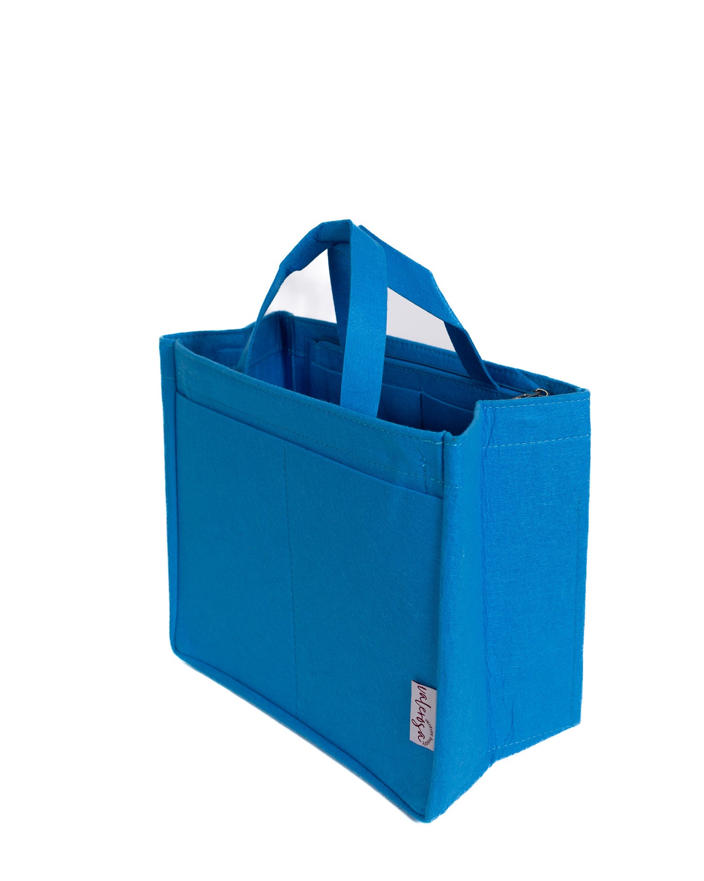 Sky Blue Felt Bag Organizer