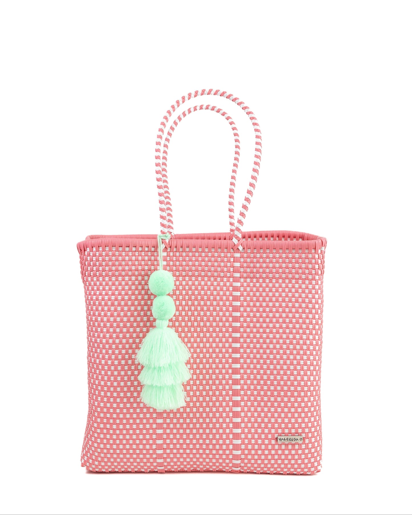 Salmon and White Checkers Jumbo