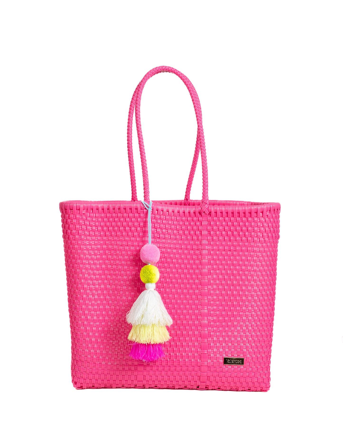 Bright Pink Playera Tote