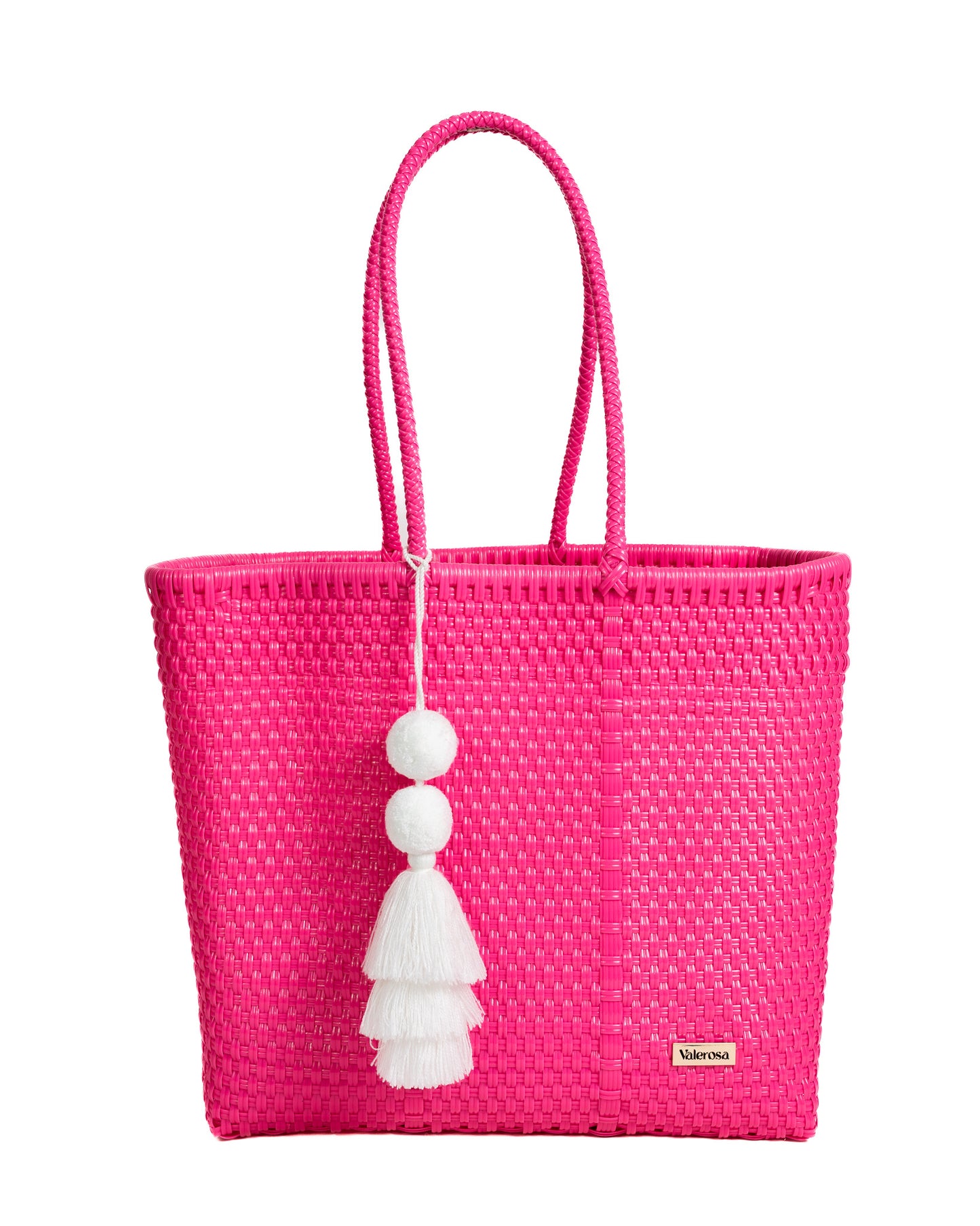 Bright Pink Playera Tote
