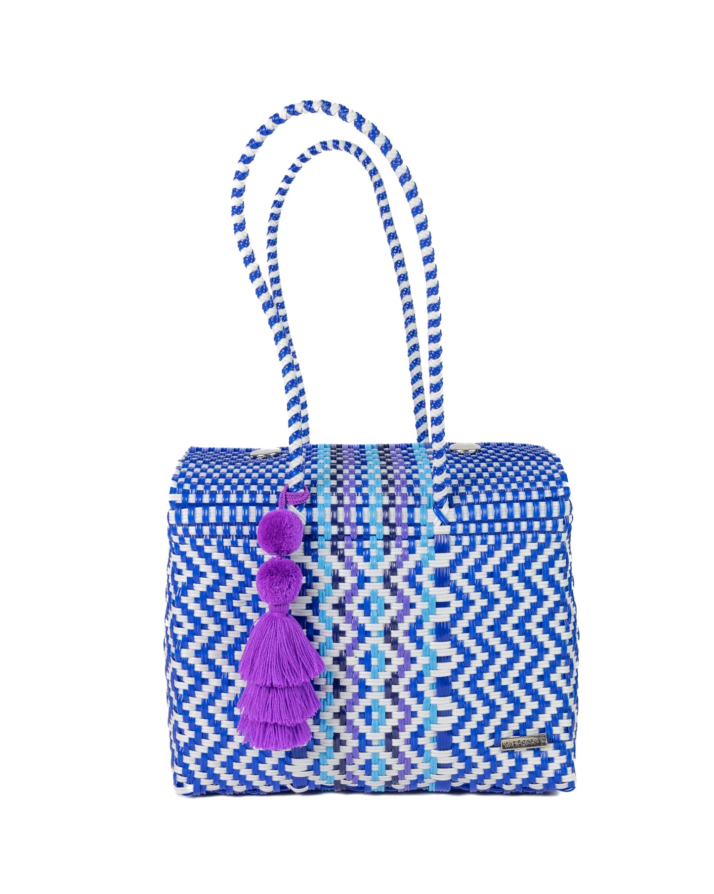 Plastic bag, woven bag, beach bag, travel bag, handmade bag, day bag, gym bag