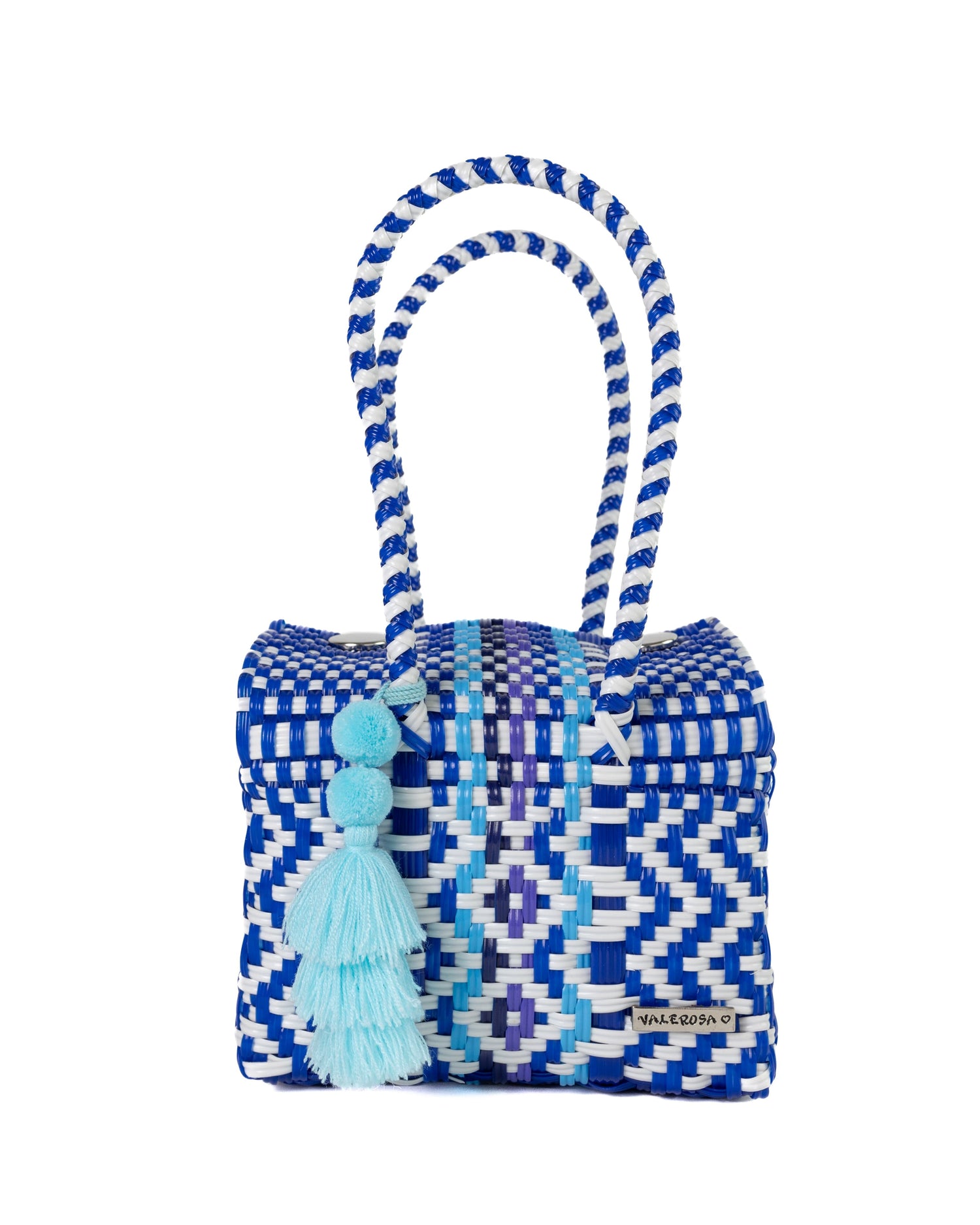 Plastic bag, woven bag, beach bag, travel bag, handmade bag, Mini Bag, Purse