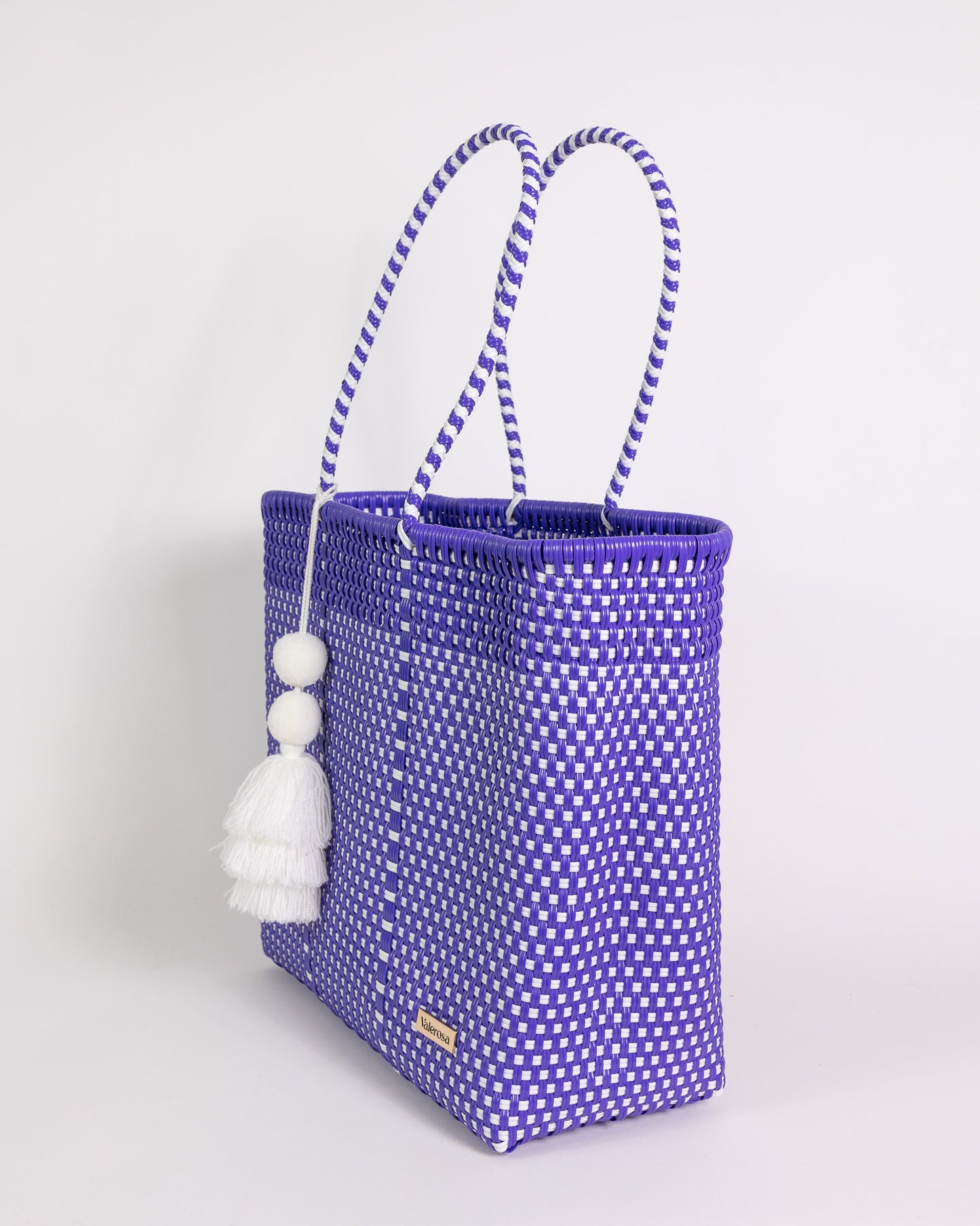 Dark Lilac and White Checkered Playera