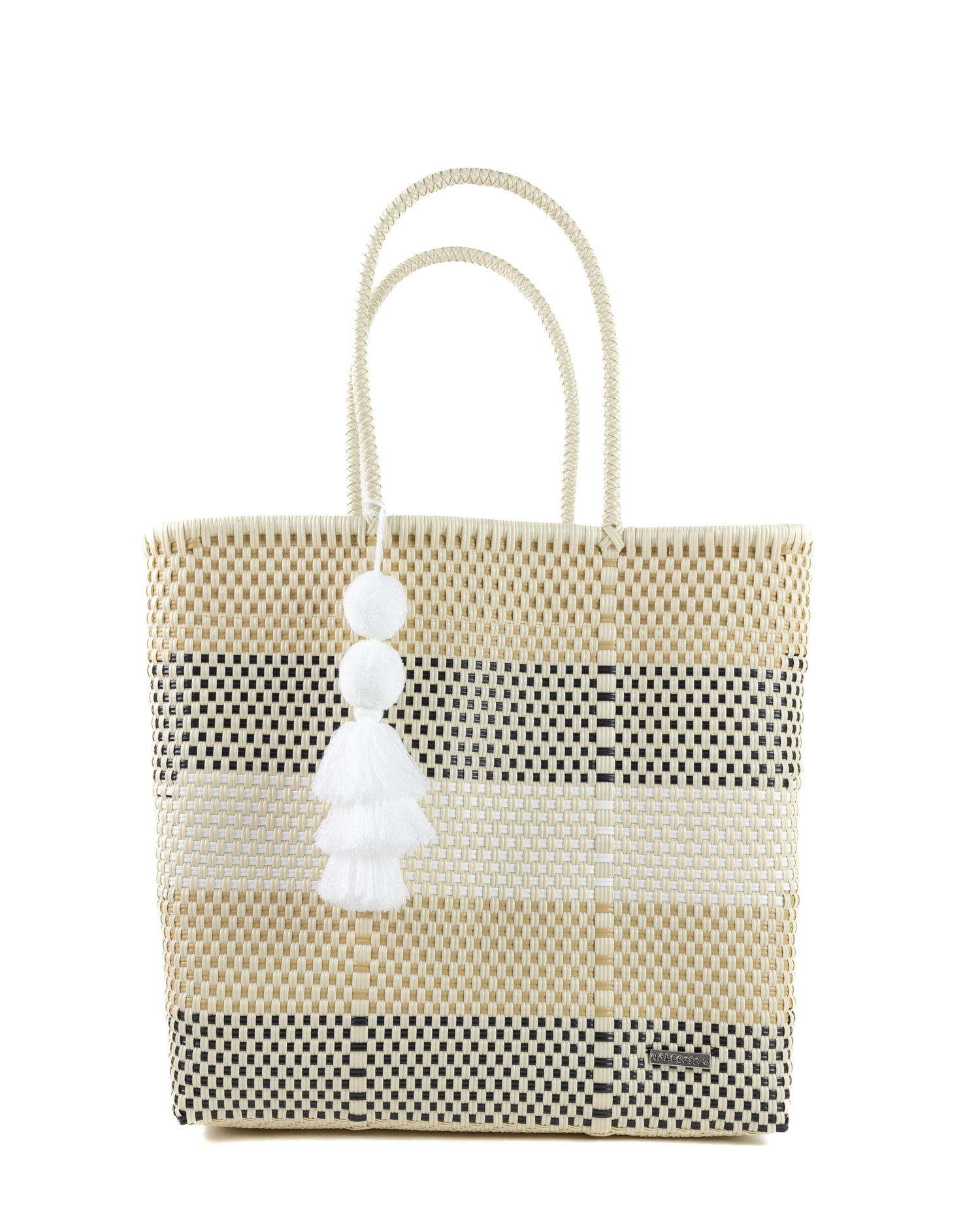Plastic bag, woven bag, beach bag, travel bag, handmade bag, Jumbo tote, large tote