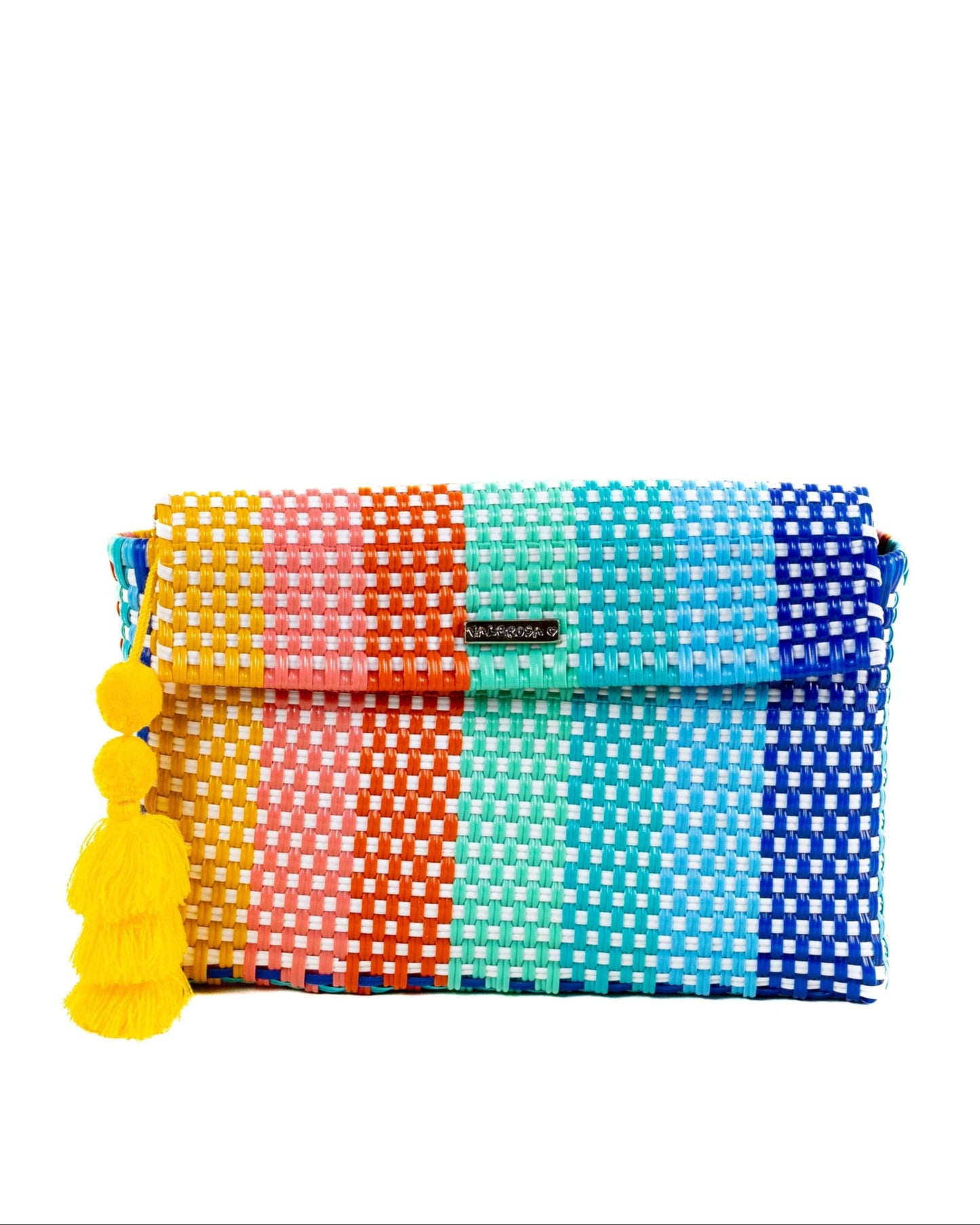 Summer bag, Beach bag, pool bag, woven bag, plastic bag, purse, Clutch