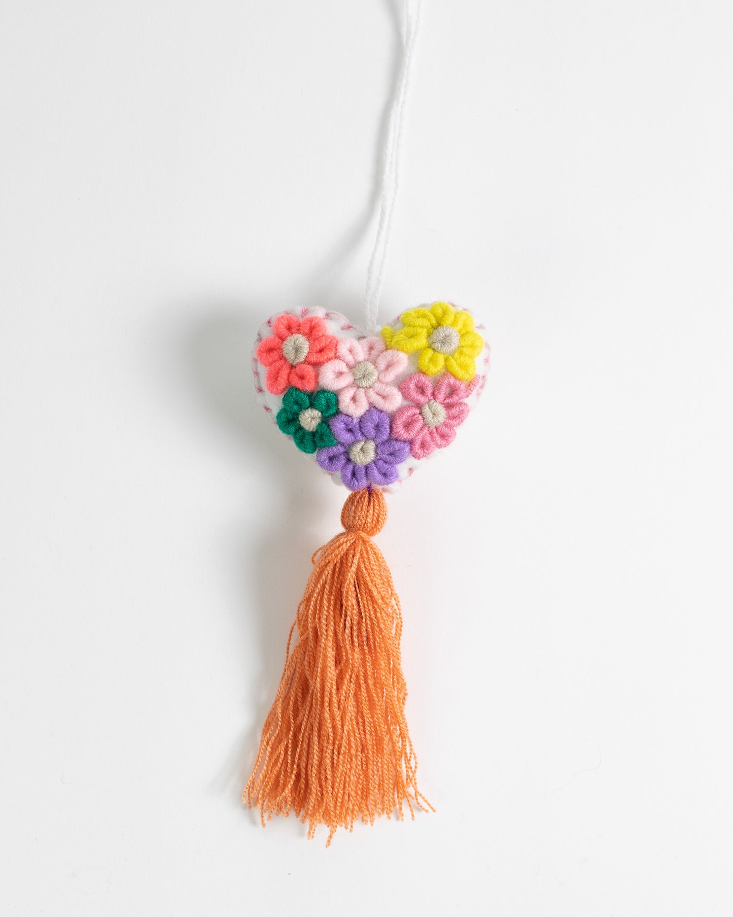 Whimsical Pastel Tassel Bag Charm