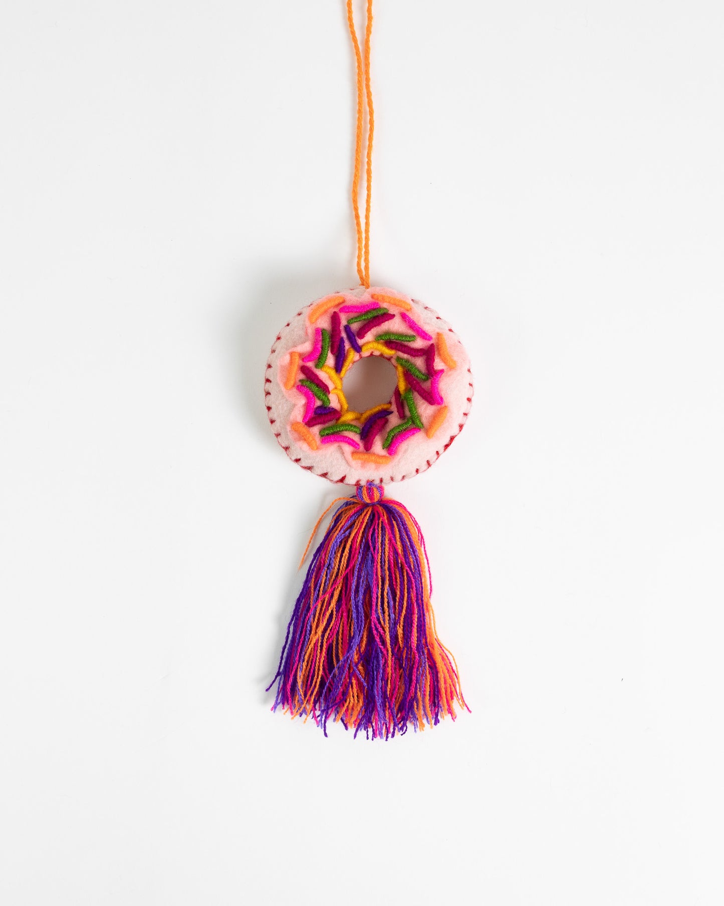 Delicious Donut Tassel Bag Charm