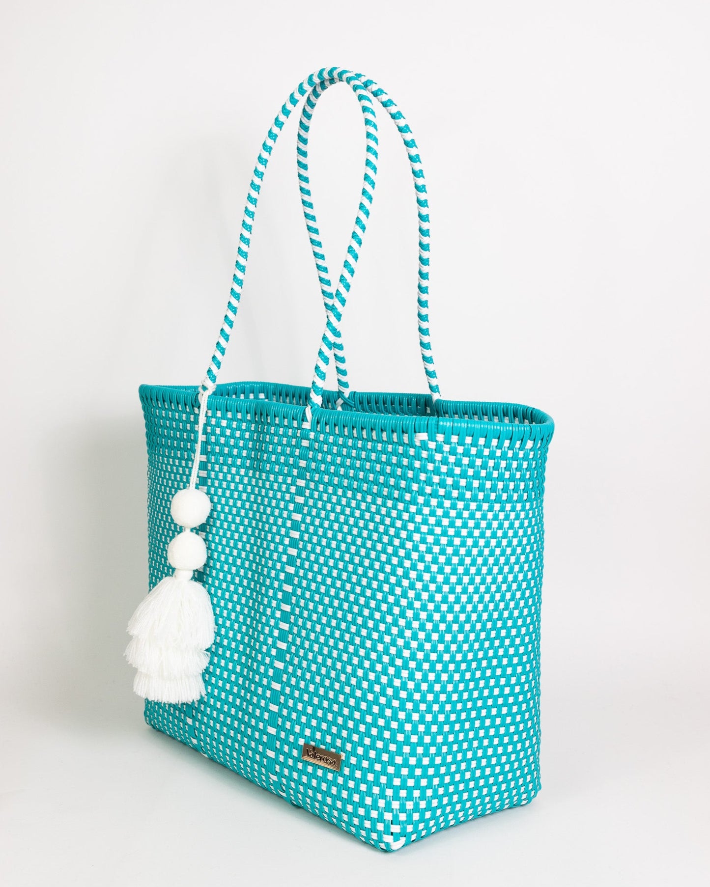 Dark Teal and White Checkered "Extra" Jumbo