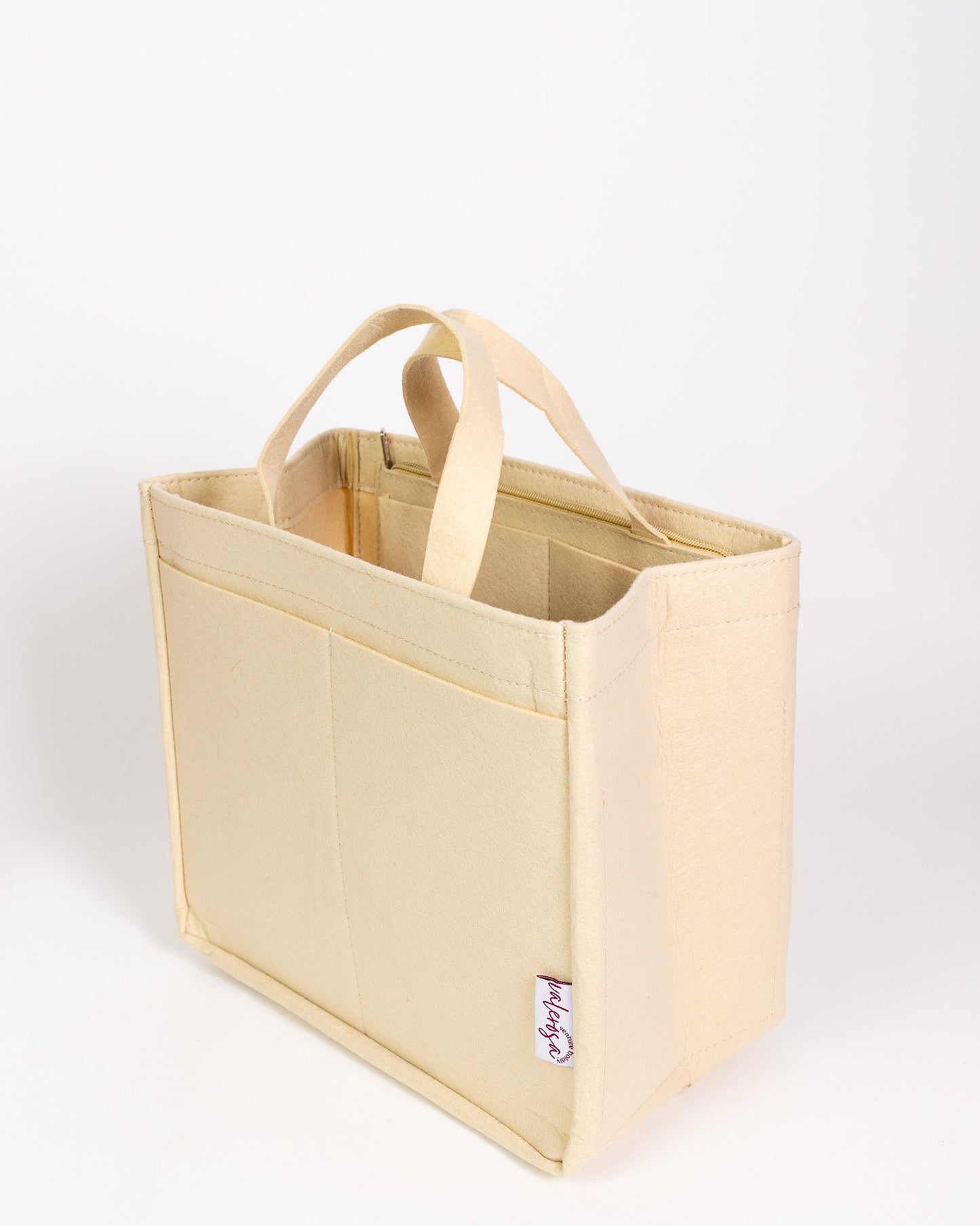 Cream Felt Bag Organizer