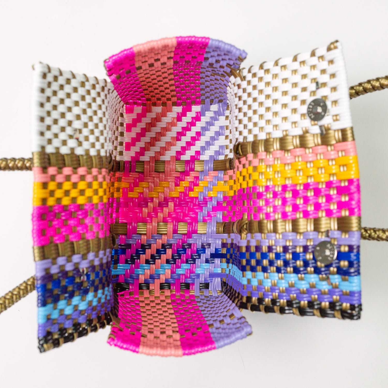 Summer bag, Beach bag, pool bag, woven bag, plastic bag