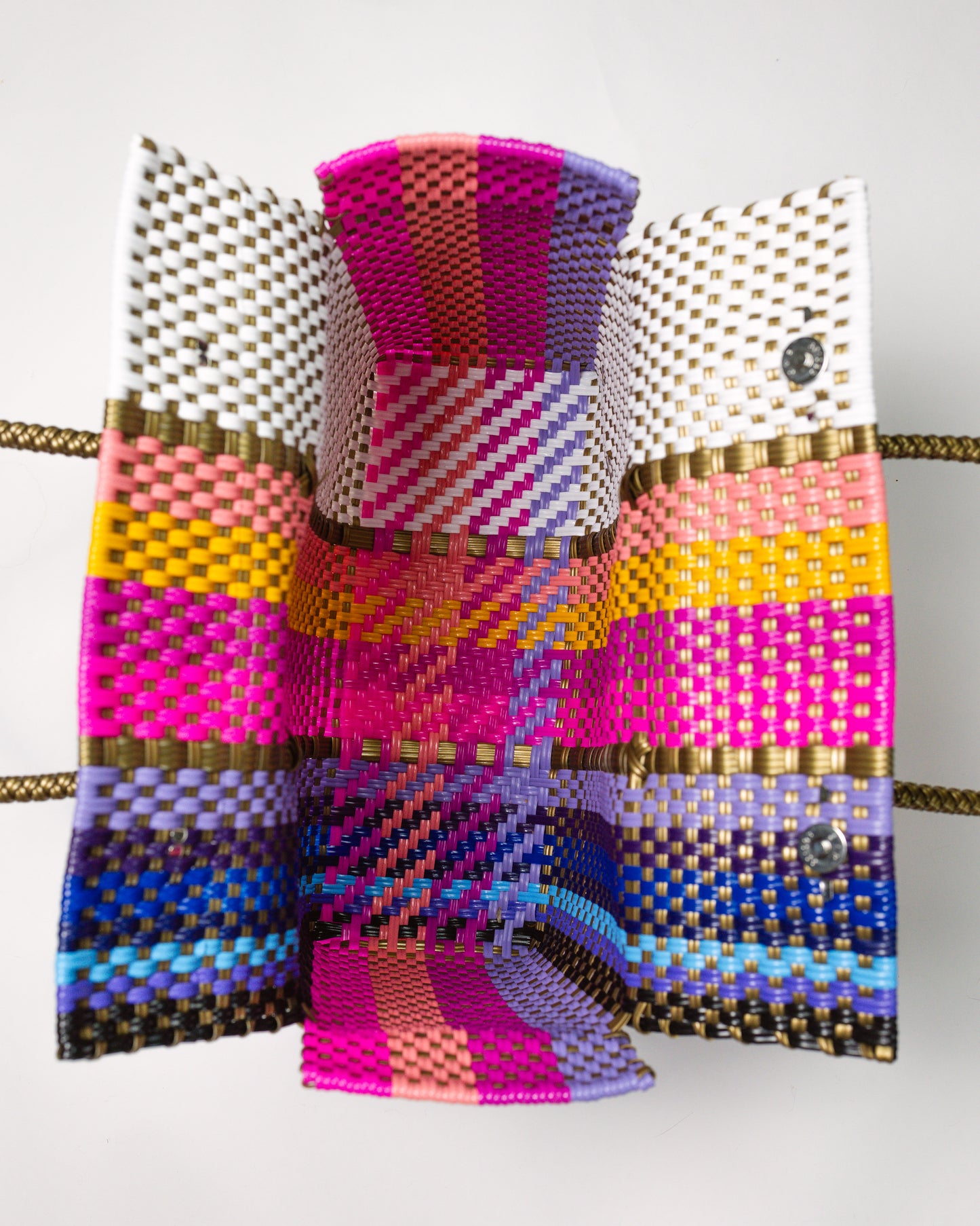 Summer bag, Beach bag, pool bag, woven bag, plastic bag