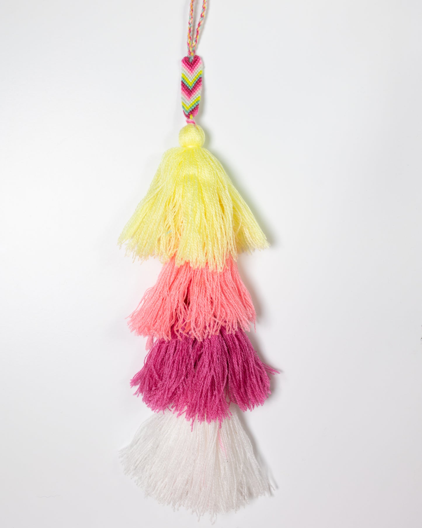 Pastel Rainbow Cascade Tassel