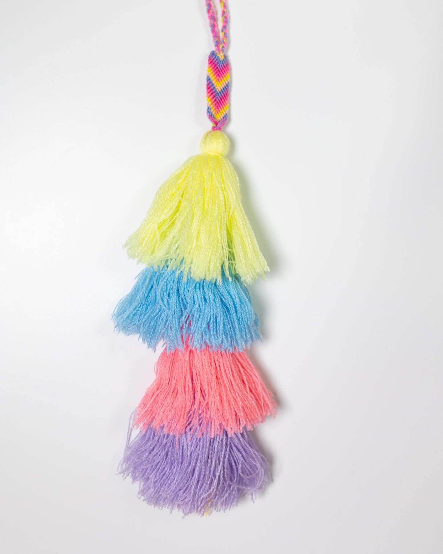 Pastel Rainbow Cascade Tassel