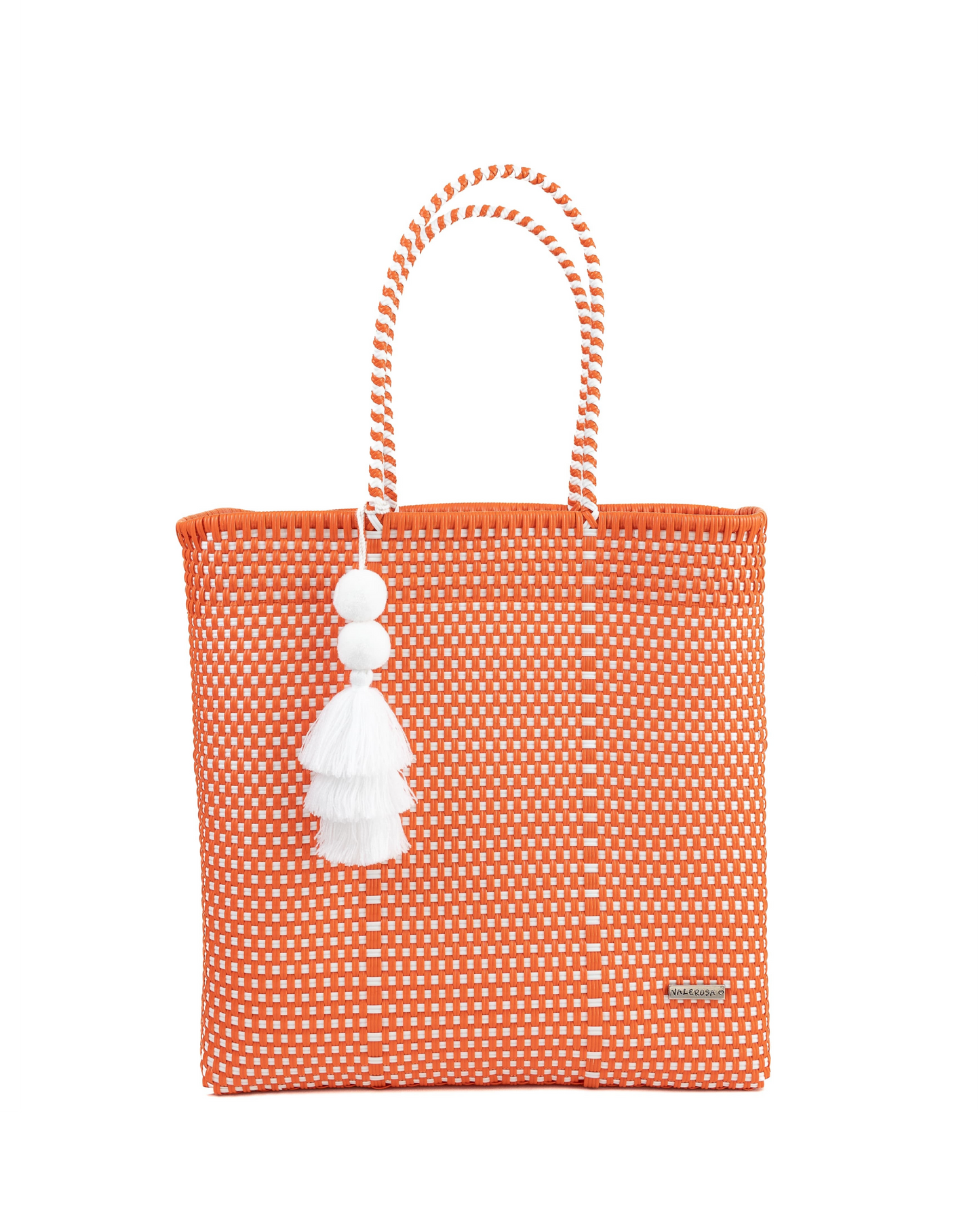 Orange and White Checkered Jumbo