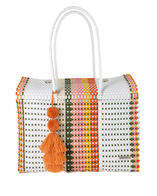 Poised Papaya Overnight Duffel