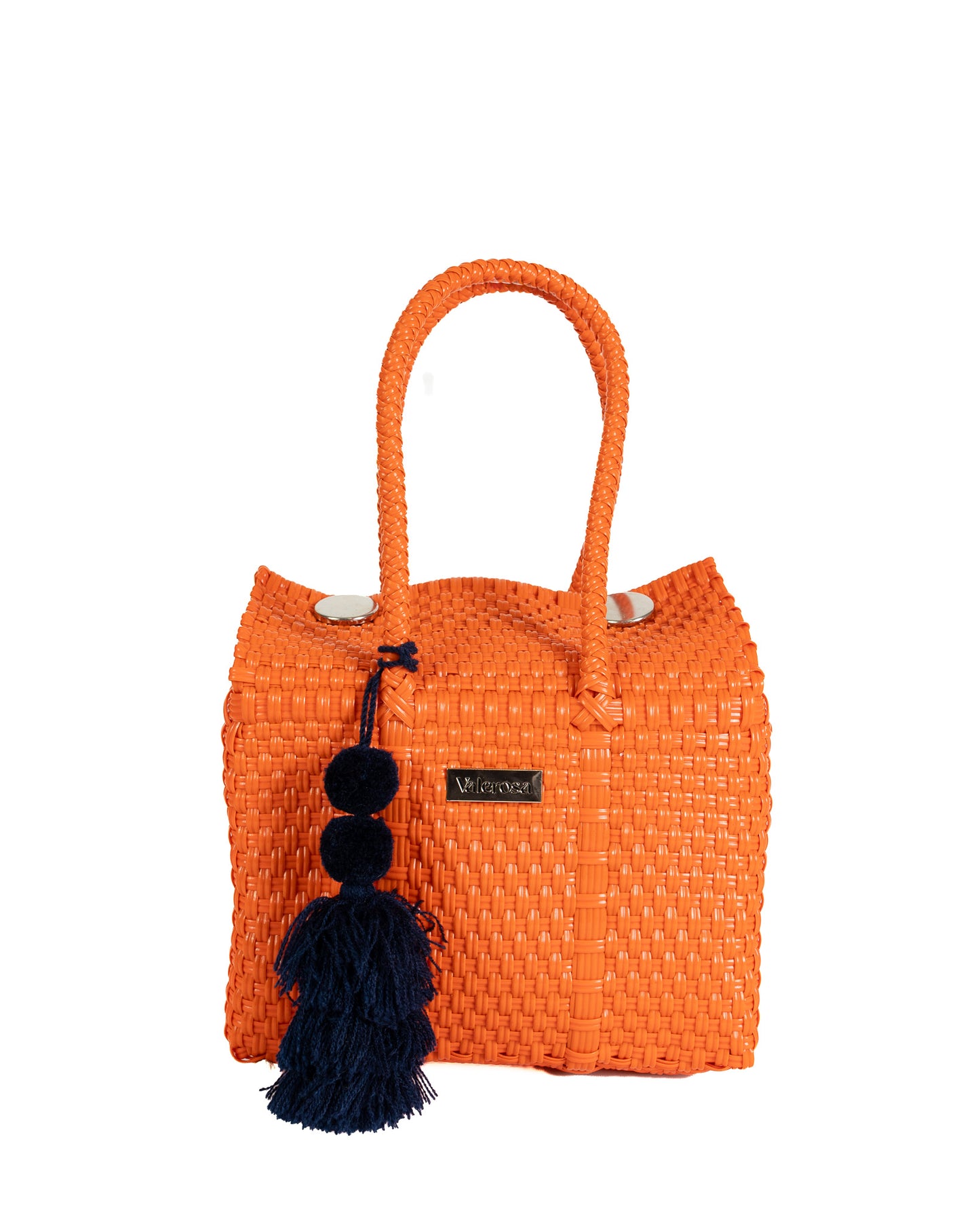 Solid Orange Mini Purse