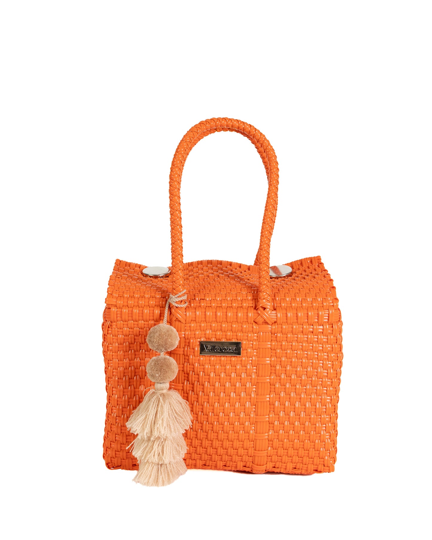 Solid Orange Mini Purse