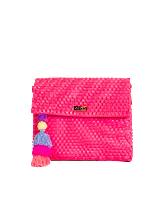 Neon Pink Clutch