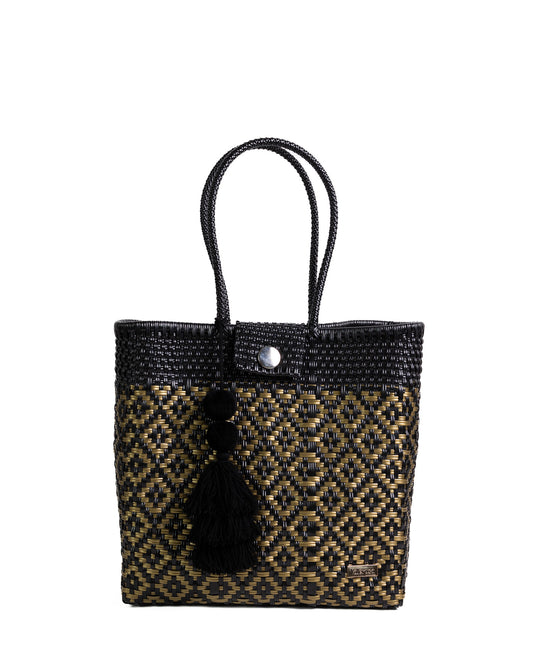 Black and Gold Diamonds Hombro