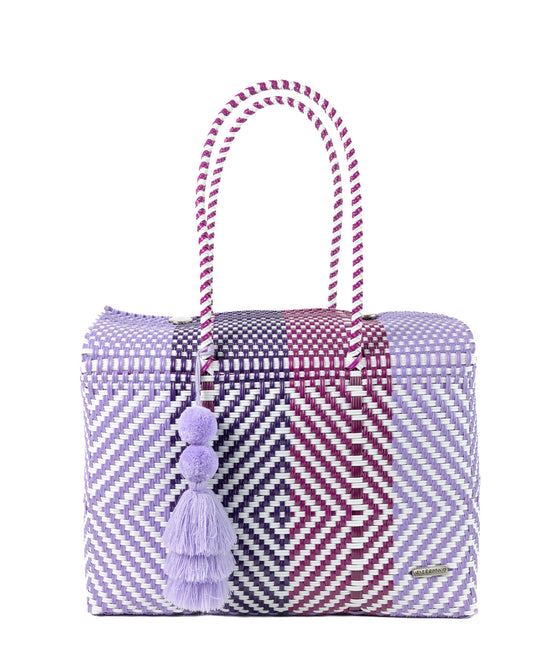 Plum Purple Overnight Duffle