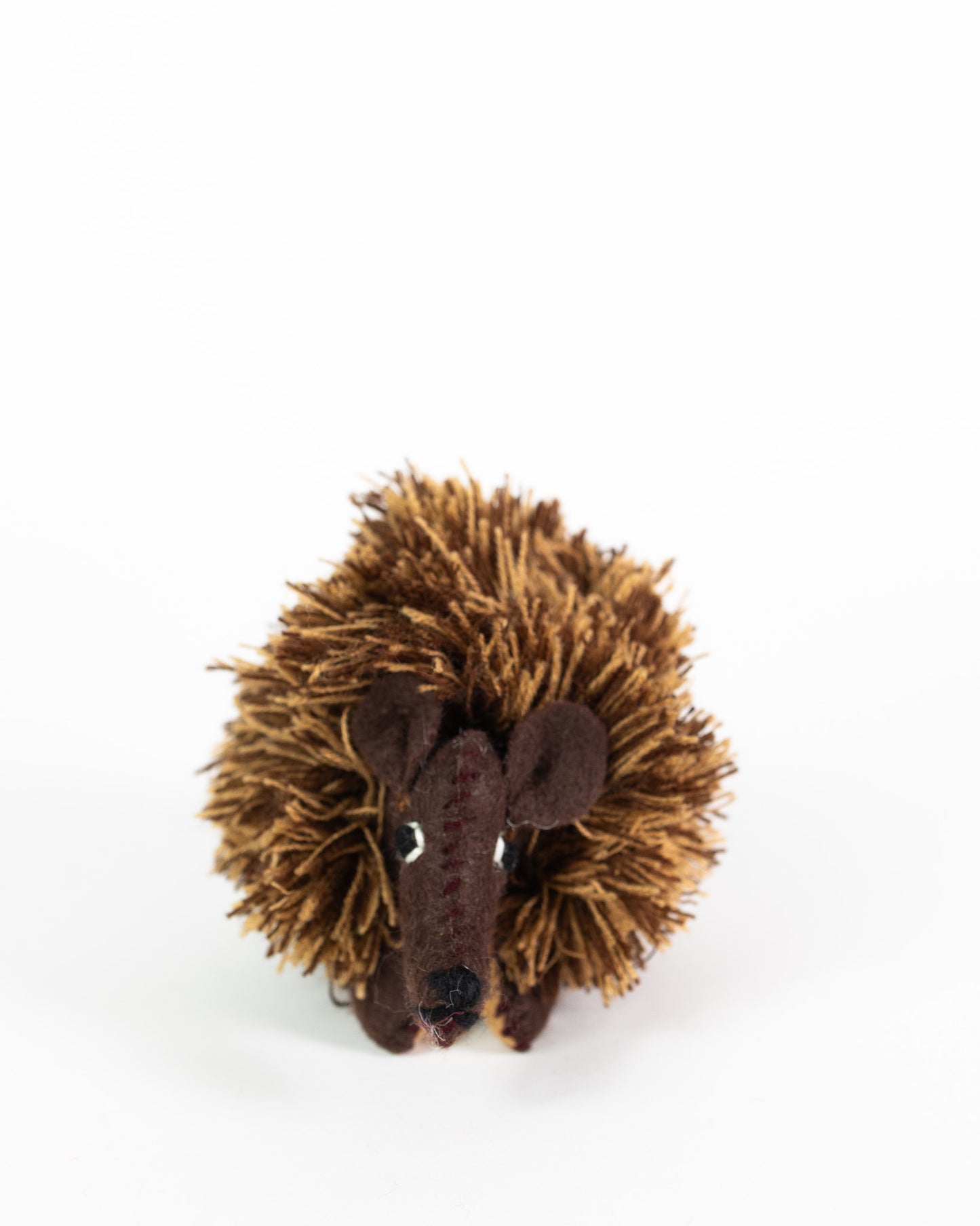 Mini Brown Handmade Plush Stuffed Anteater