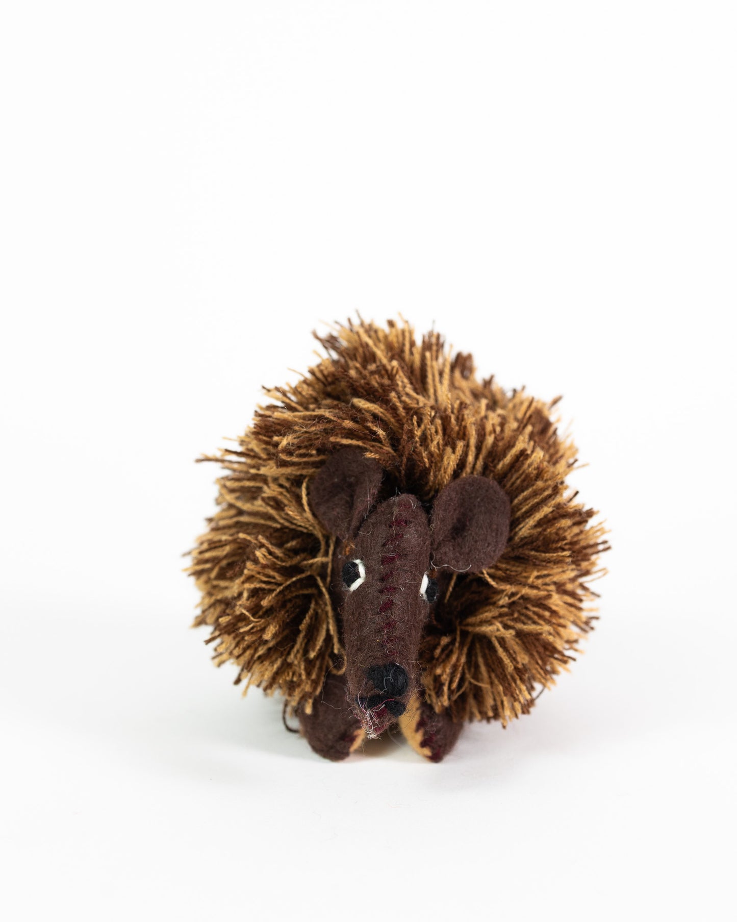 Mini Brown Handmade Plush Stuffed Anteater