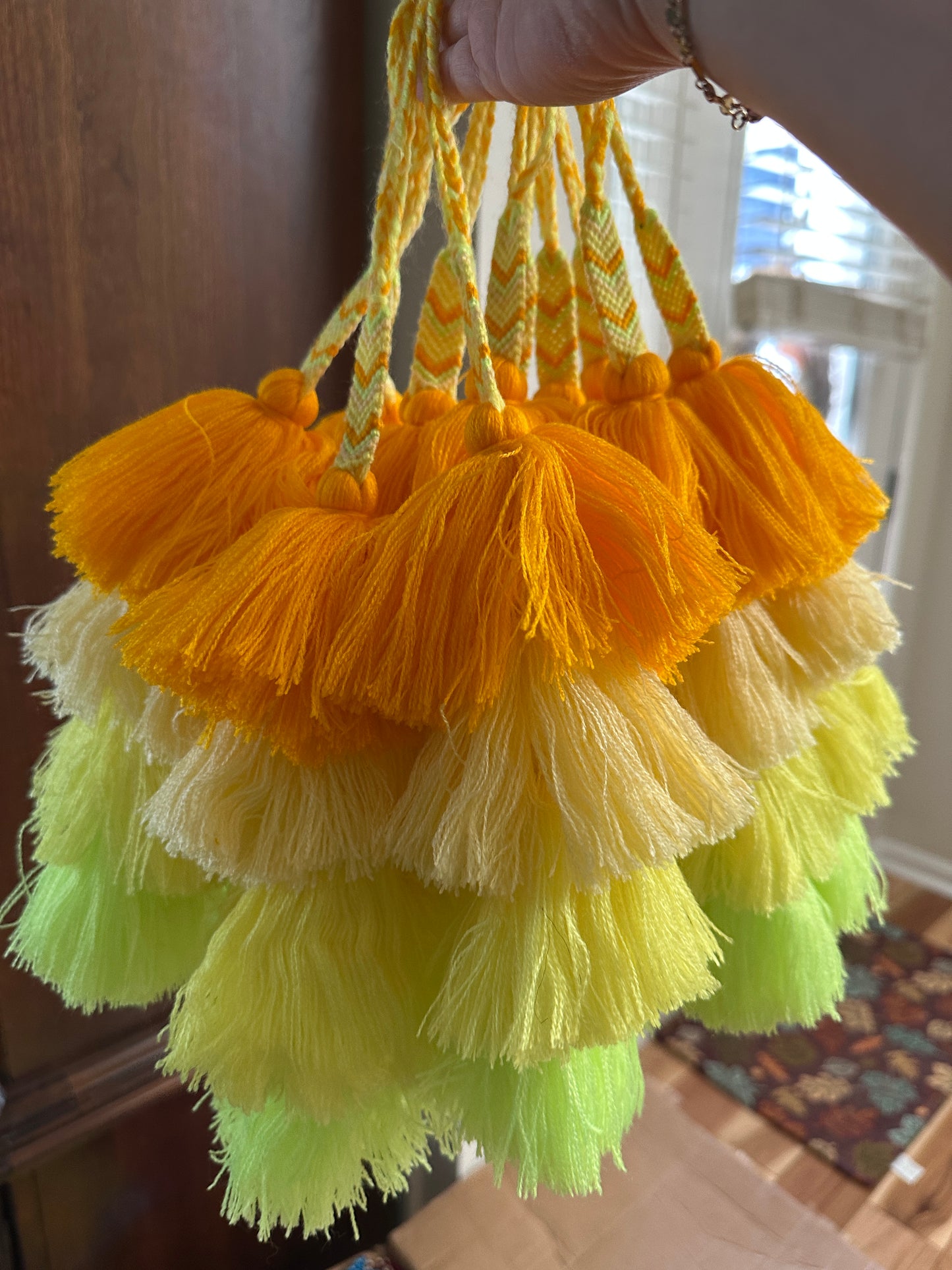 Cascade Tassel - Yellow
