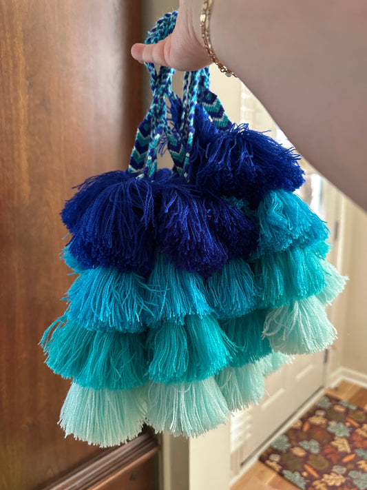 Cascade Tassel - Blue