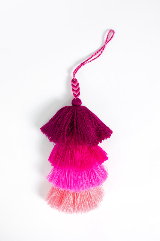 Cascade Tassel - Pink