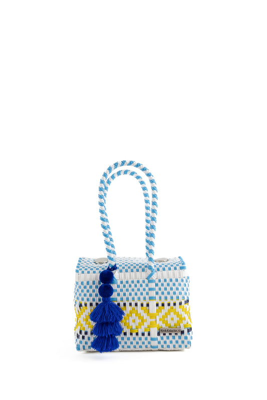 Summer bag, Beach bag, pool bag, woven bag, plastic bag, tote bag, mini Bag 