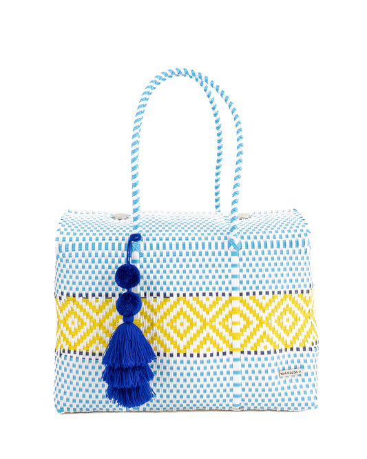 Summer bag, Beach bag, pool bag, woven bag, plastic bag, overnight bag
