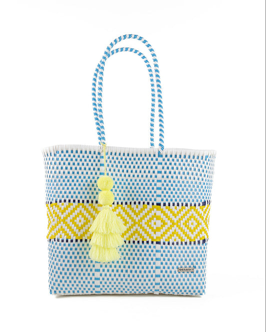 Summer bag, Beach bag, pool bag, woven bag, plastic bag, tote bag