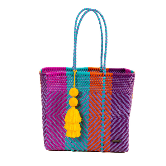 Summer bag, Beach bag, pool bag, woven bag, plastic bag, tote bag 