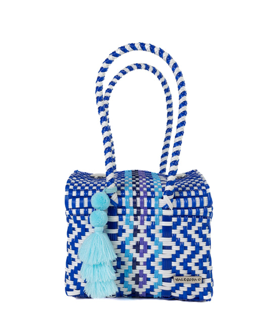 Plastic bag, woven bag, beach bag, travel bag, handmade bag, Mini Bag, Purse