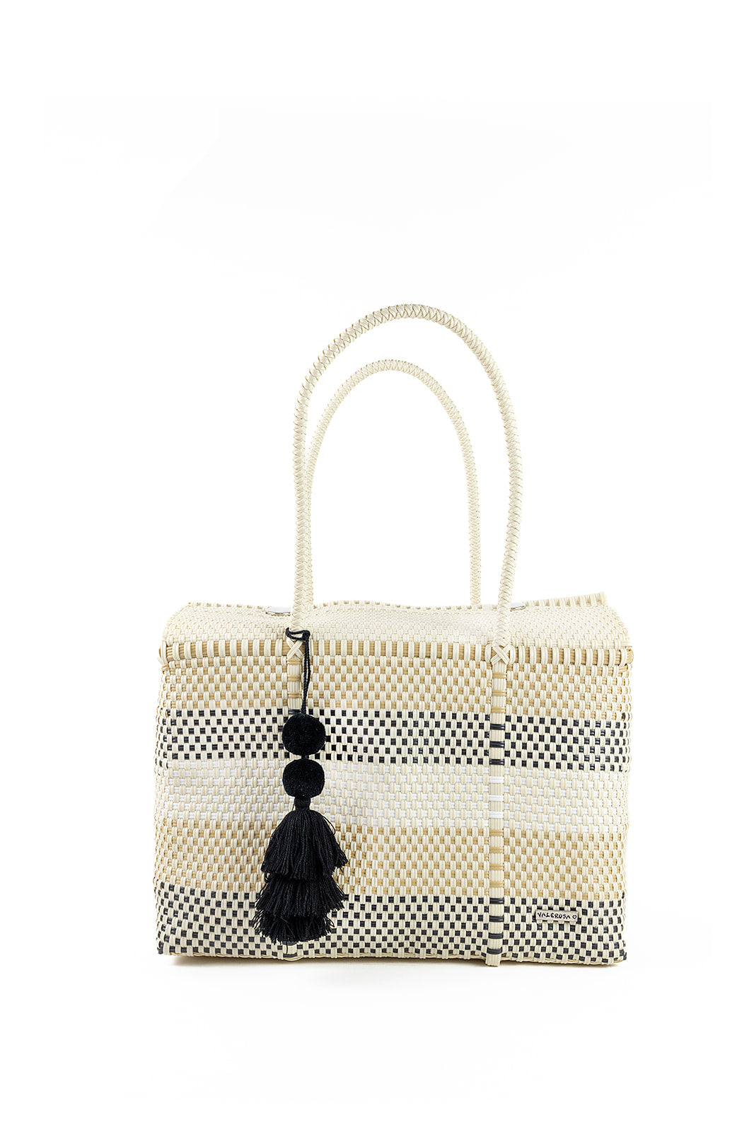 Plastic bag, woven bag, beach bag, travel bag, handmade bag, Overnight duffle 