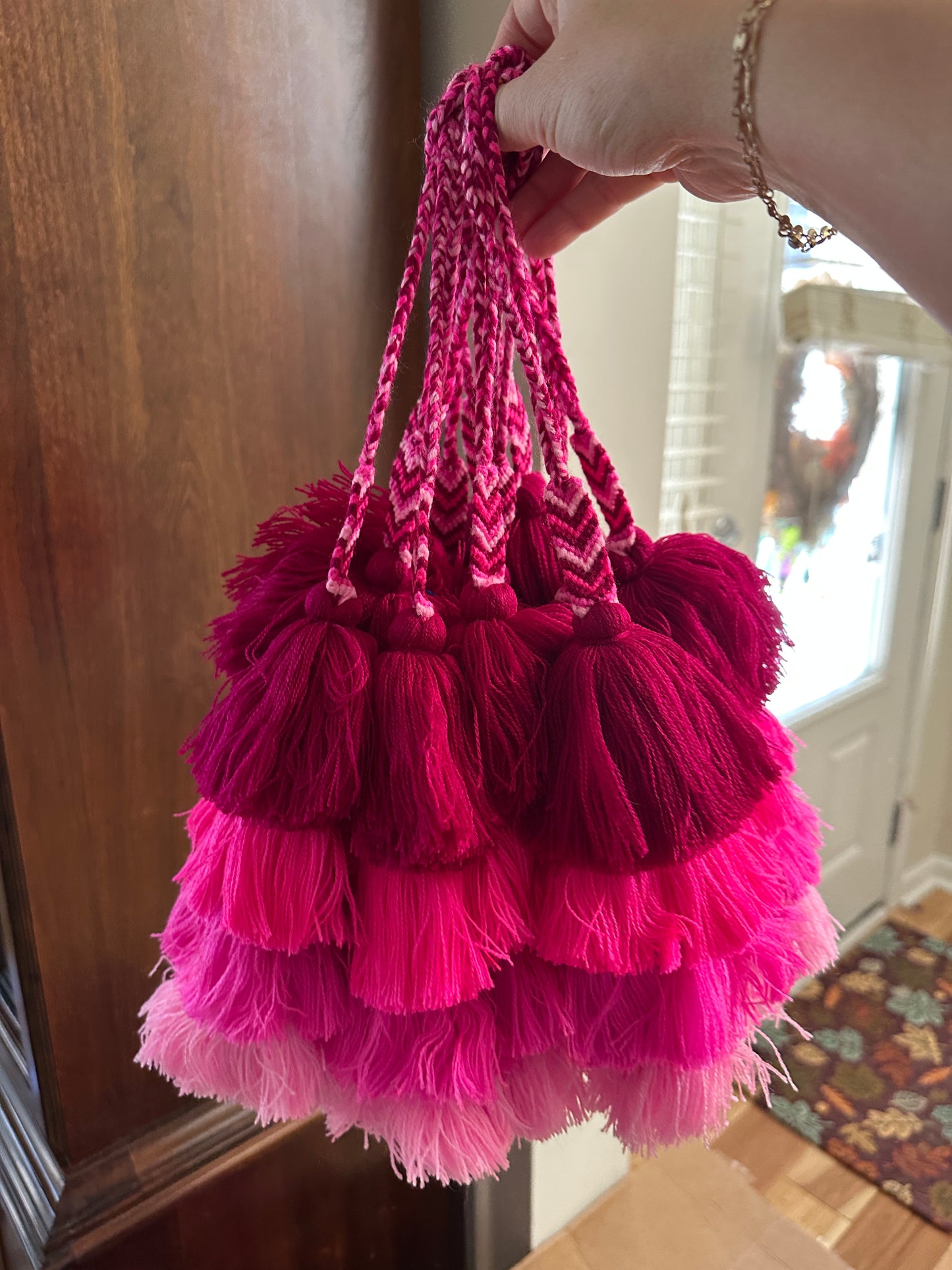 Cascade Tassel - Pink