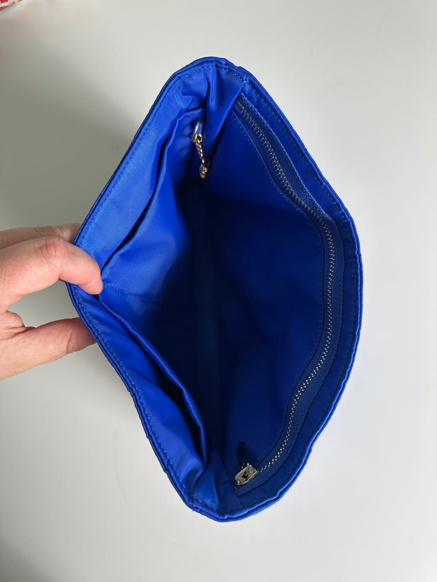 Royal Blue Clutch Organizer