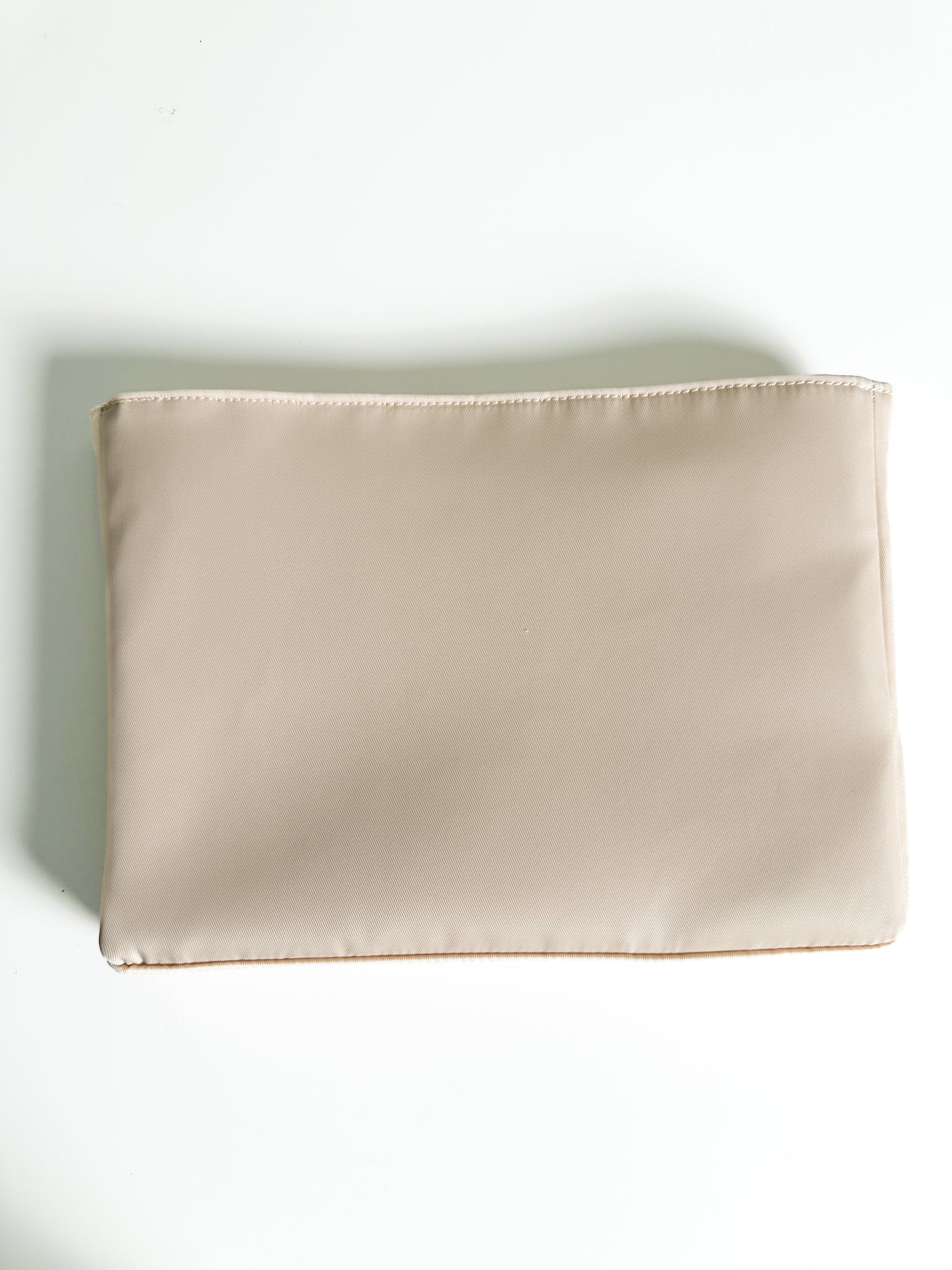 Cream Clutch Organizer