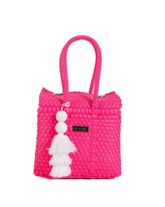 Neon Pink Mini Purse