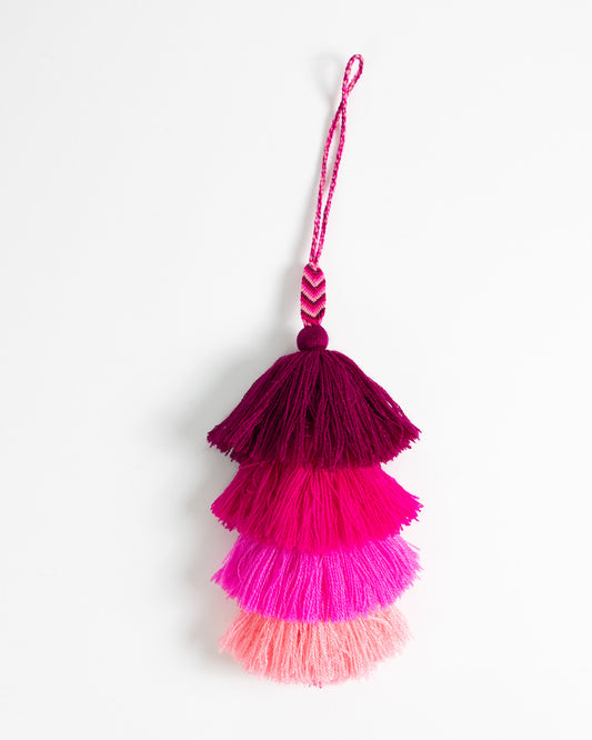 Cascade Tassel - Pink