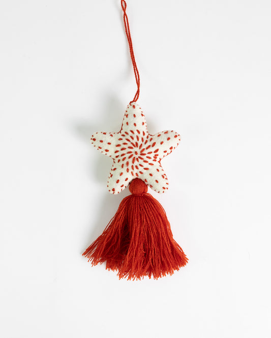 Nautical Starfish Tassel Bag Charm