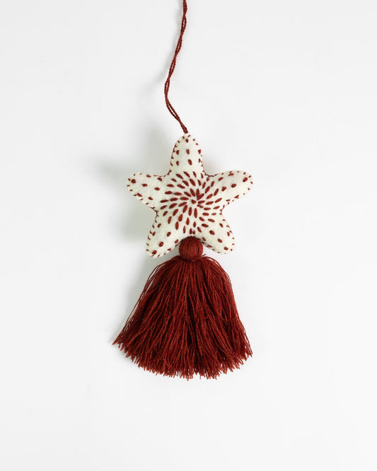 Nautical Starfish Tassel Bag Charm