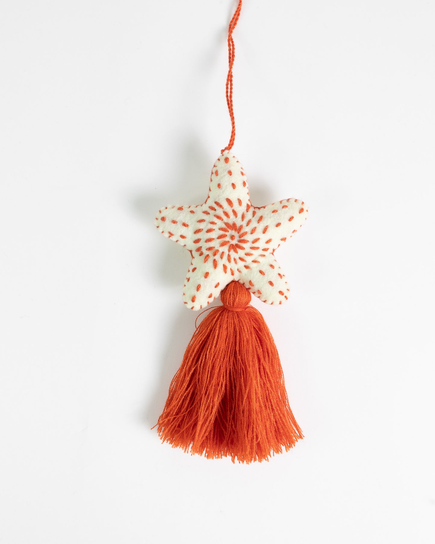 Nautical Starfish Tassel Bag Charm