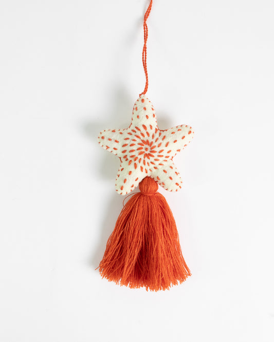 Nautical Starfish Tassel Bag Charm