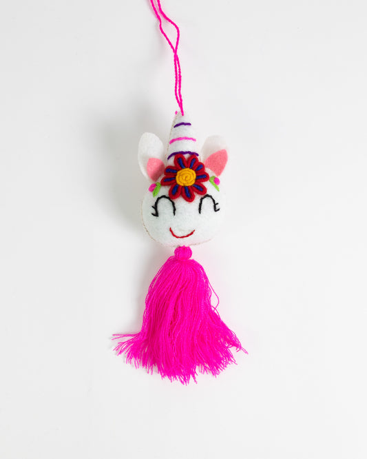 Unicorn Tassel Bag Charm