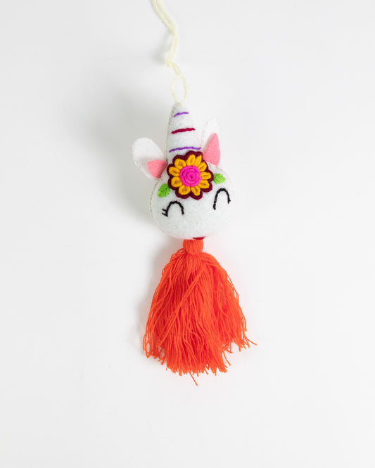 Unicorn Tassel Bag Charm