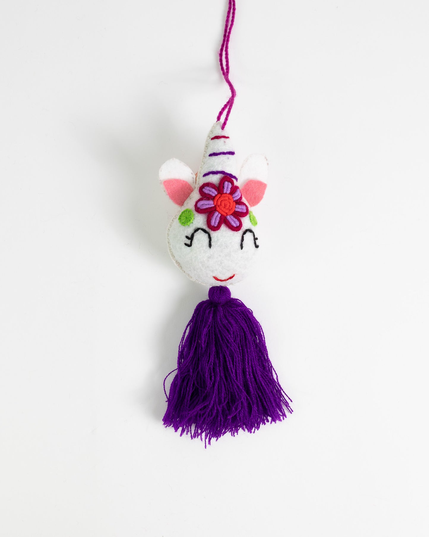 Unicorn Tassel Bag Charm