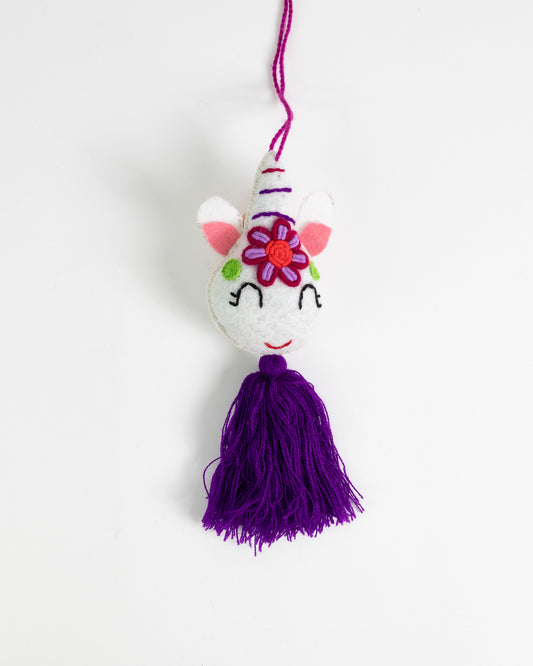Unicorn Tassel Bag Charm