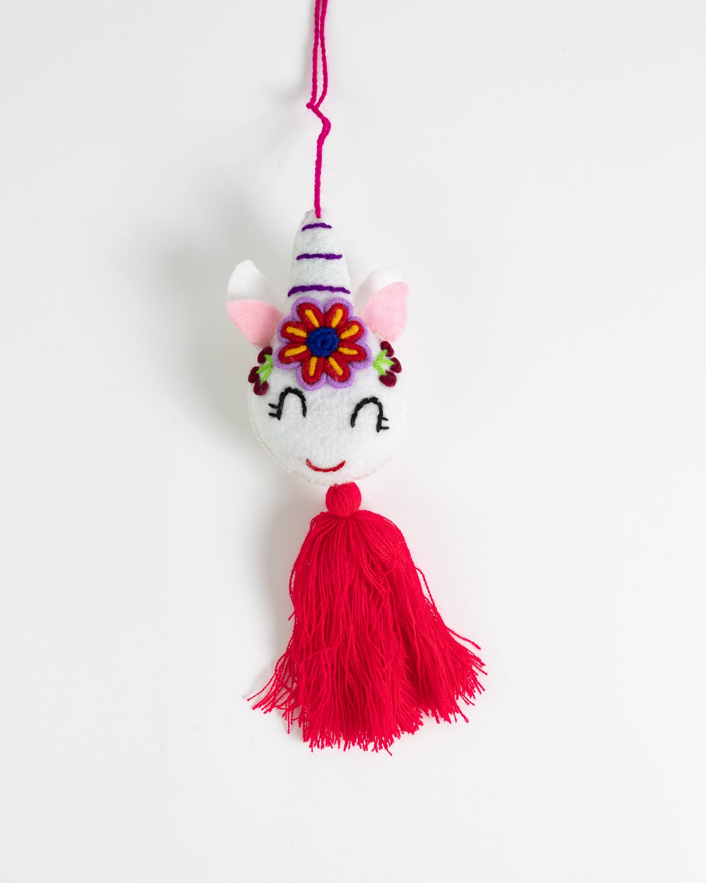 Unicorn Tassel Bag Charm
