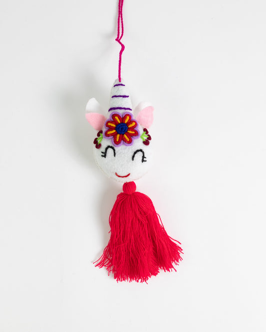 Unicorn Tassel Bag Charm
